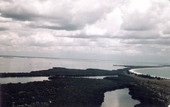 Aerial view overlooking Cayo Costa island - Lee County, Florida.