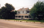 Queen Anne Revival styled residence at 405 E. Palm Avenue in the Tampa Heights Historic District.