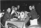 Group portrait during Employee Welfare Association Halloween dance at the U.S. Navy Mine Defense Laboratory - Panama City, Florida
