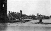 Remains of "Negro" schoolhouse in Palm Beach County destroyed by the Hurricane of 1928.