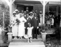 Sanders-Eckles wedding party.