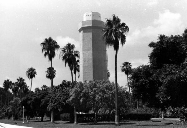 City of Miami Beach water tower - Star Island, Florida