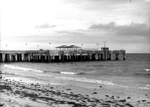 Carter's Pier after the hurricane - Miami Beach, Florida
