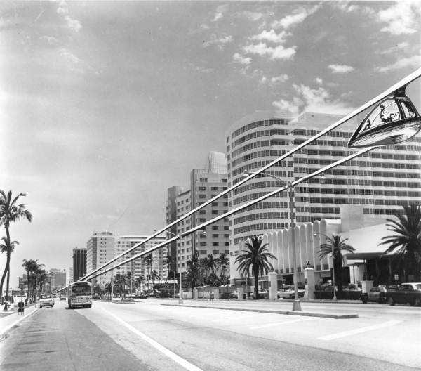 Tear-shaped monorail that never got off the drawing board